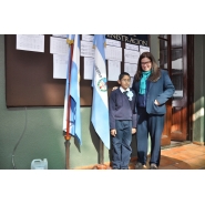 Acto del DIA DE LA BANDERA del Nivel Secundario